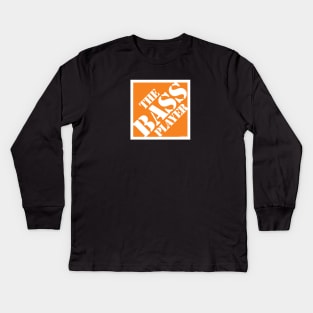 The Bass Player - Depot Style Kids Long Sleeve T-Shirt